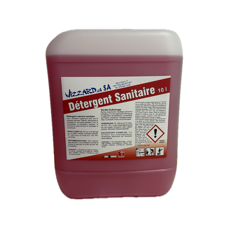 Détergent sanitaire 10 L