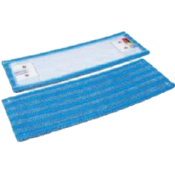 Serpillière avec poches et languettes "Blue Wave" 40 cm